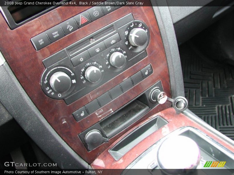 Black / Saddle Brown/Dark Slate Gray 2008 Jeep Grand Cherokee Overland 4x4