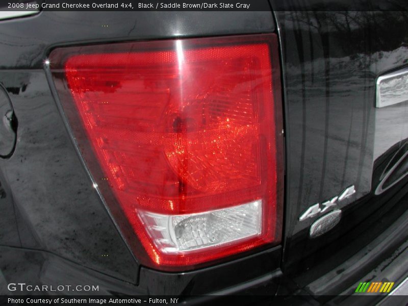 Black / Saddle Brown/Dark Slate Gray 2008 Jeep Grand Cherokee Overland 4x4