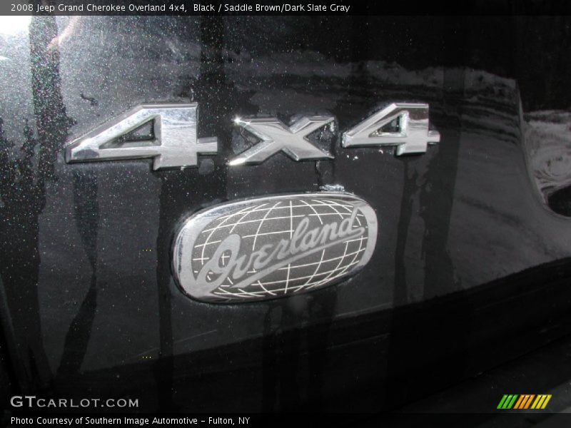 Black / Saddle Brown/Dark Slate Gray 2008 Jeep Grand Cherokee Overland 4x4