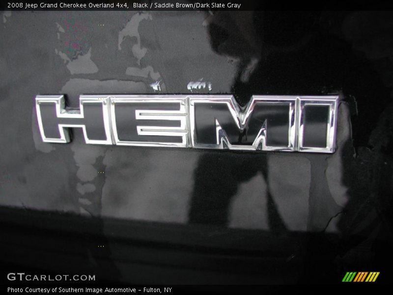 Black / Saddle Brown/Dark Slate Gray 2008 Jeep Grand Cherokee Overland 4x4
