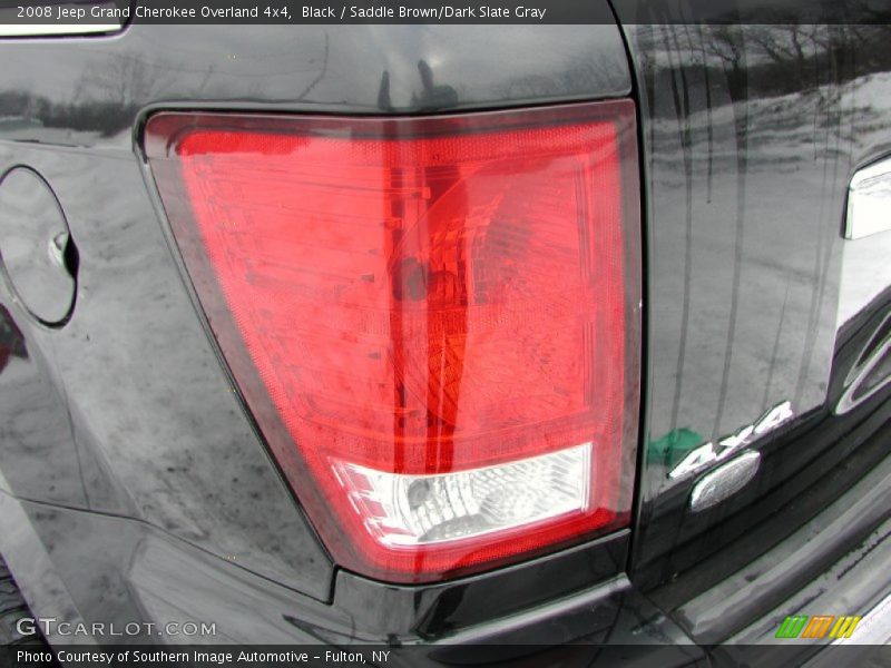 Black / Saddle Brown/Dark Slate Gray 2008 Jeep Grand Cherokee Overland 4x4