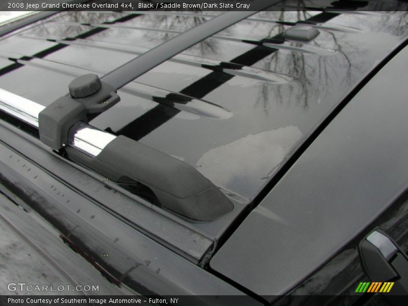Black / Saddle Brown/Dark Slate Gray 2008 Jeep Grand Cherokee Overland 4x4