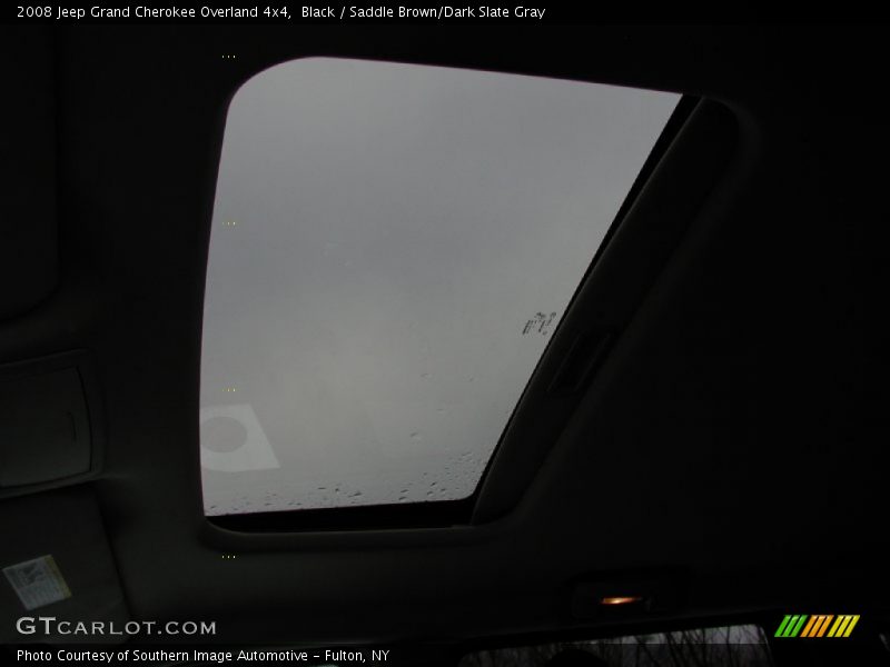 Black / Saddle Brown/Dark Slate Gray 2008 Jeep Grand Cherokee Overland 4x4
