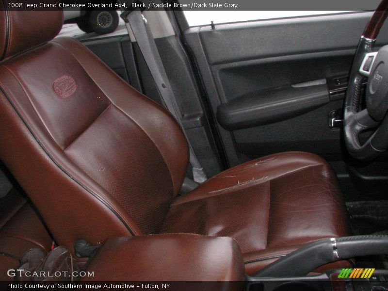 Black / Saddle Brown/Dark Slate Gray 2008 Jeep Grand Cherokee Overland 4x4
