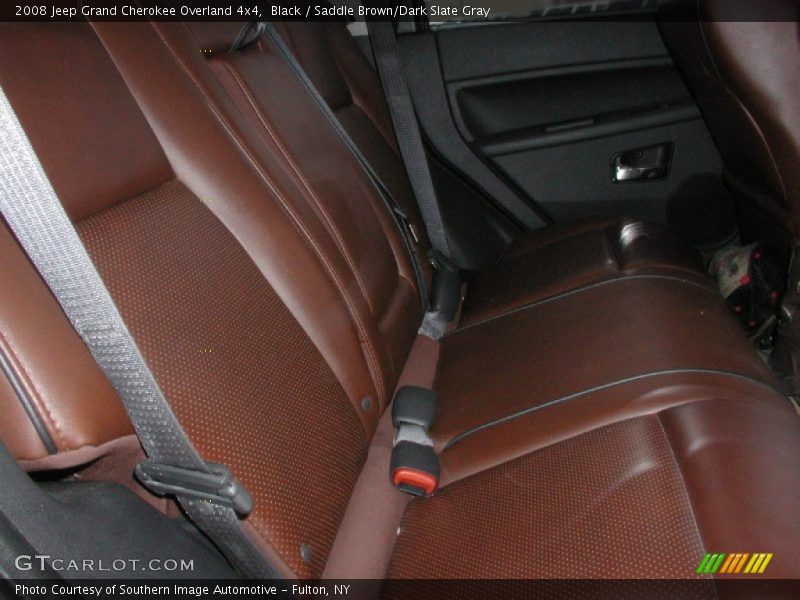 Black / Saddle Brown/Dark Slate Gray 2008 Jeep Grand Cherokee Overland 4x4