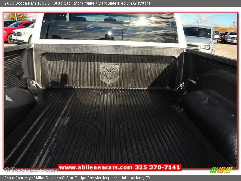 Stone White / Dark Slate/Medium Graystone 2010 Dodge Ram 1500 ST Quad Cab