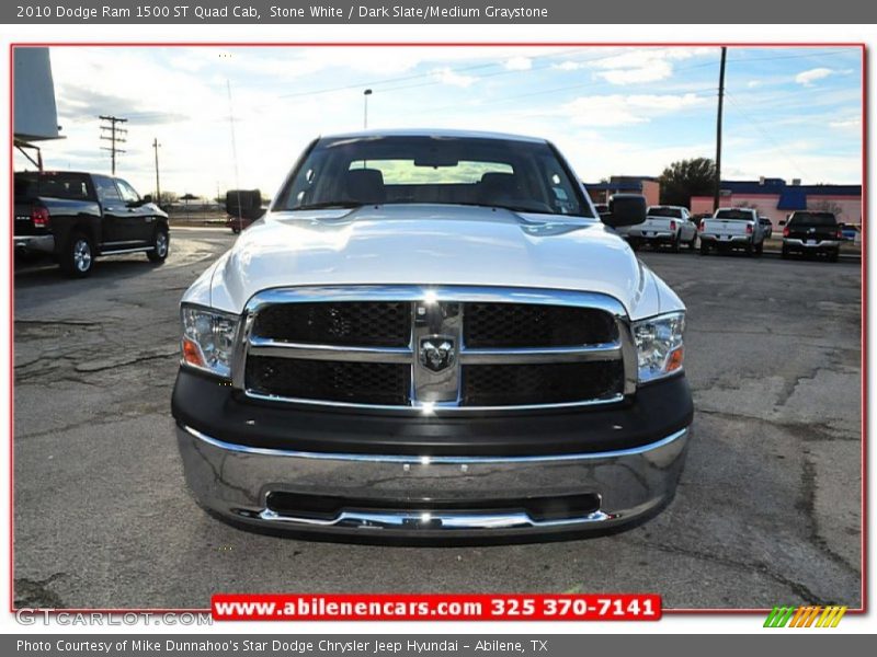 Stone White / Dark Slate/Medium Graystone 2010 Dodge Ram 1500 ST Quad Cab