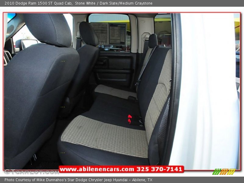 Stone White / Dark Slate/Medium Graystone 2010 Dodge Ram 1500 ST Quad Cab