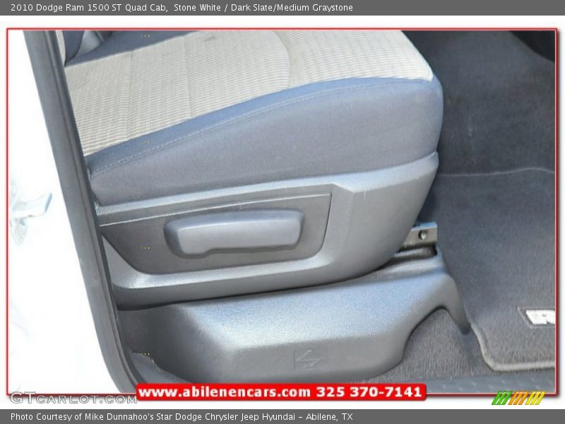Stone White / Dark Slate/Medium Graystone 2010 Dodge Ram 1500 ST Quad Cab