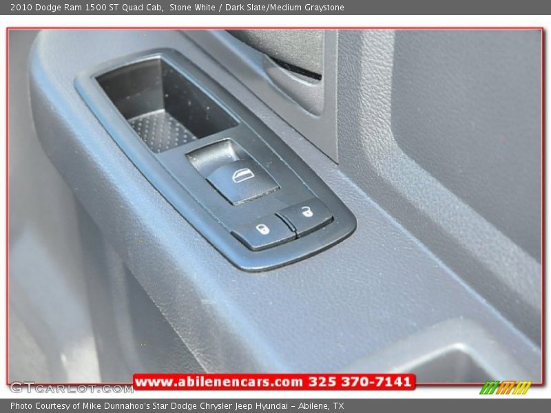 Stone White / Dark Slate/Medium Graystone 2010 Dodge Ram 1500 ST Quad Cab