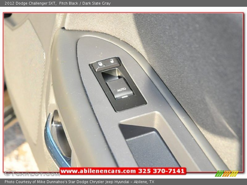 Pitch Black / Dark Slate Gray 2012 Dodge Challenger SXT