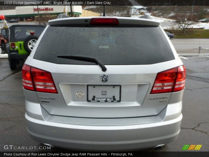 Bright Silver Metallic / Dark Slate Gray 2010 Dodge Journey SXT AWD