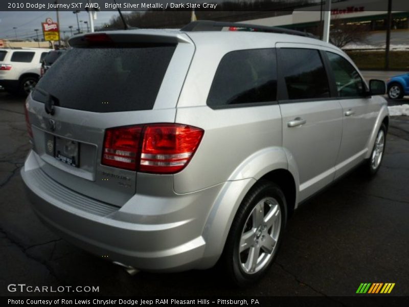 Bright Silver Metallic / Dark Slate Gray 2010 Dodge Journey SXT AWD
