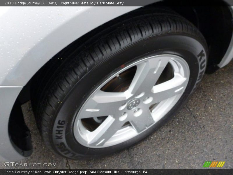Bright Silver Metallic / Dark Slate Gray 2010 Dodge Journey SXT AWD