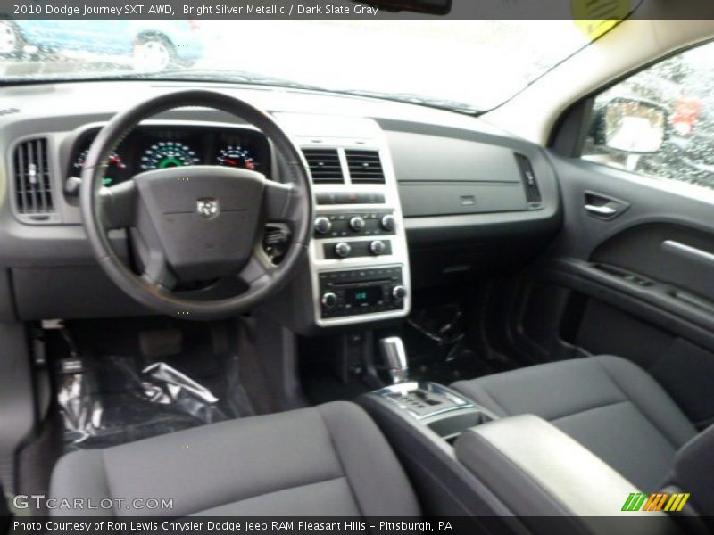 Bright Silver Metallic / Dark Slate Gray 2010 Dodge Journey SXT AWD