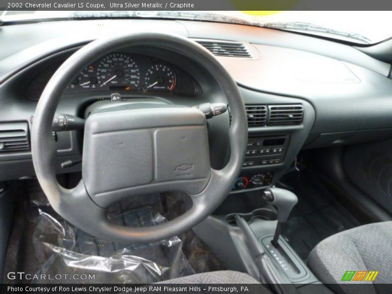 Dashboard of 2002 Cavalier LS Coupe