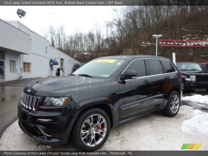 Front 3/4 View of 2012 Grand Cherokee SRT8 4x4