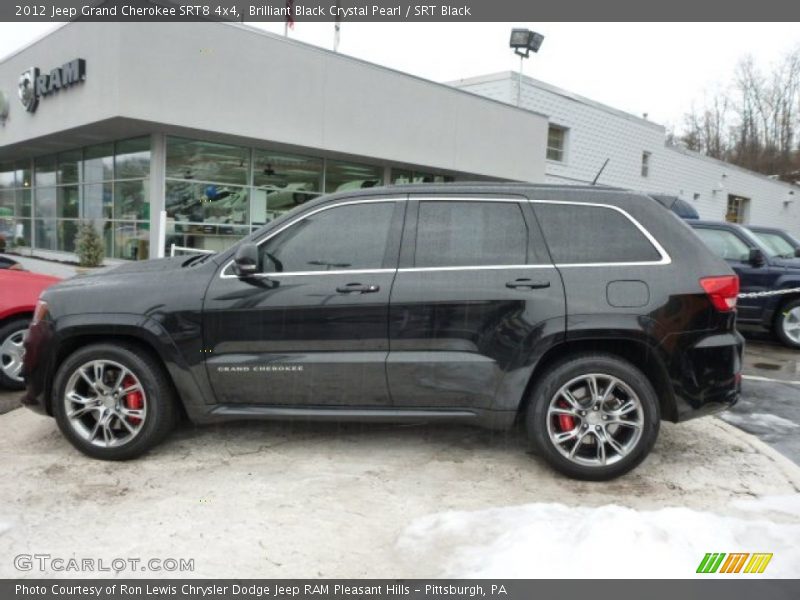  2012 Grand Cherokee SRT8 4x4 Brilliant Black Crystal Pearl