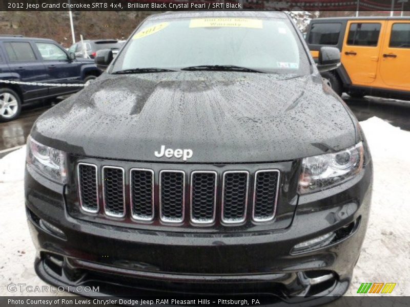Brilliant Black Crystal Pearl / SRT Black 2012 Jeep Grand Cherokee SRT8 4x4