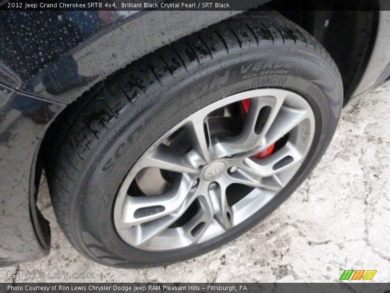 Brilliant Black Crystal Pearl / SRT Black 2012 Jeep Grand Cherokee SRT8 4x4