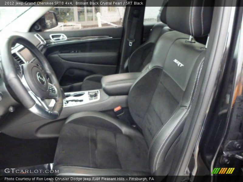  2012 Grand Cherokee SRT8 4x4 SRT Black Interior
