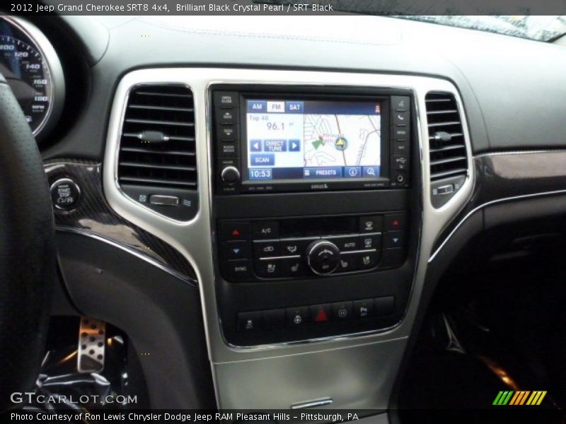 Brilliant Black Crystal Pearl / SRT Black 2012 Jeep Grand Cherokee SRT8 4x4