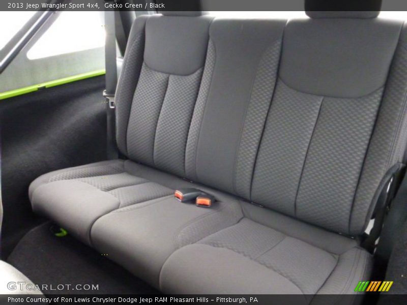 Gecko Green / Black 2013 Jeep Wrangler Sport 4x4