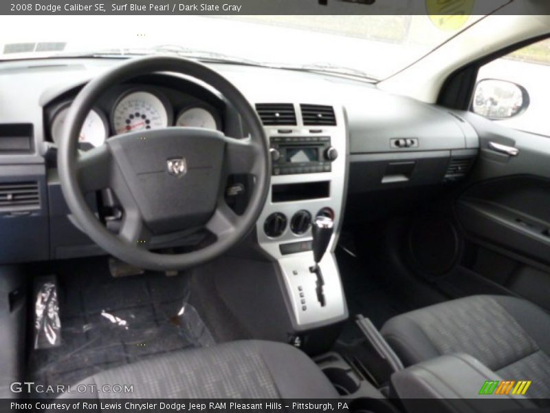 Dark Slate Gray Interior - 2008 Caliber SE 