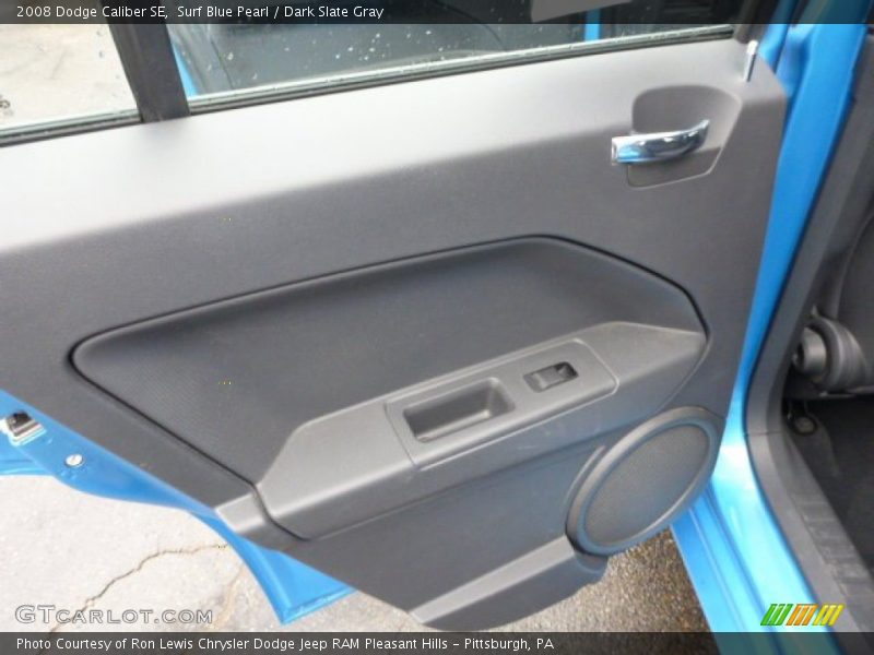 Surf Blue Pearl / Dark Slate Gray 2008 Dodge Caliber SE