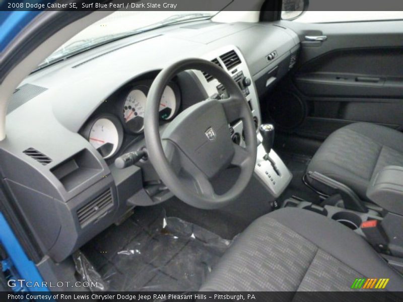 Surf Blue Pearl / Dark Slate Gray 2008 Dodge Caliber SE