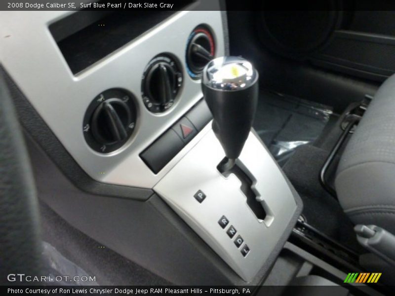  2008 Caliber SE CVT Automatic Shifter