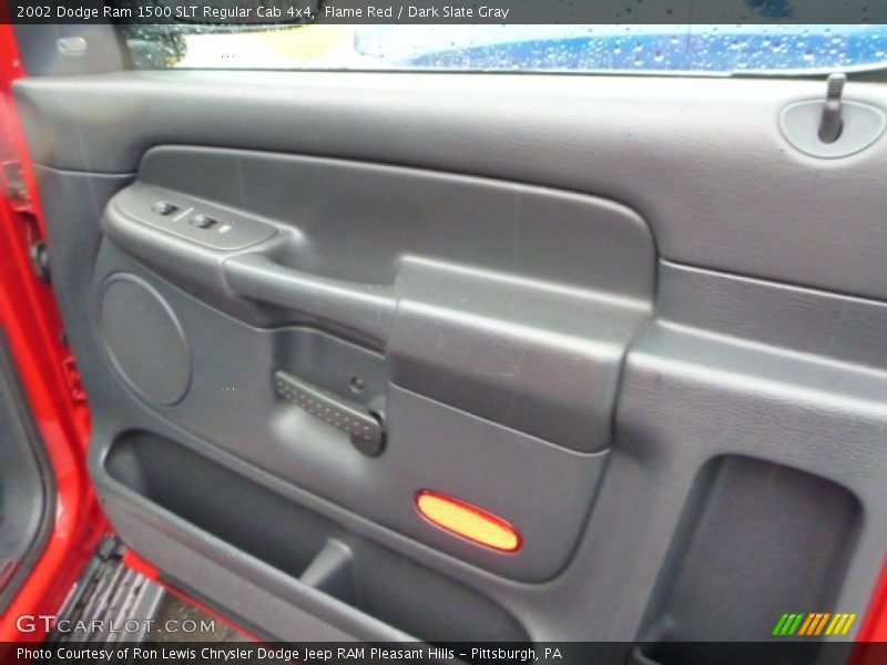 Flame Red / Dark Slate Gray 2002 Dodge Ram 1500 SLT Regular Cab 4x4