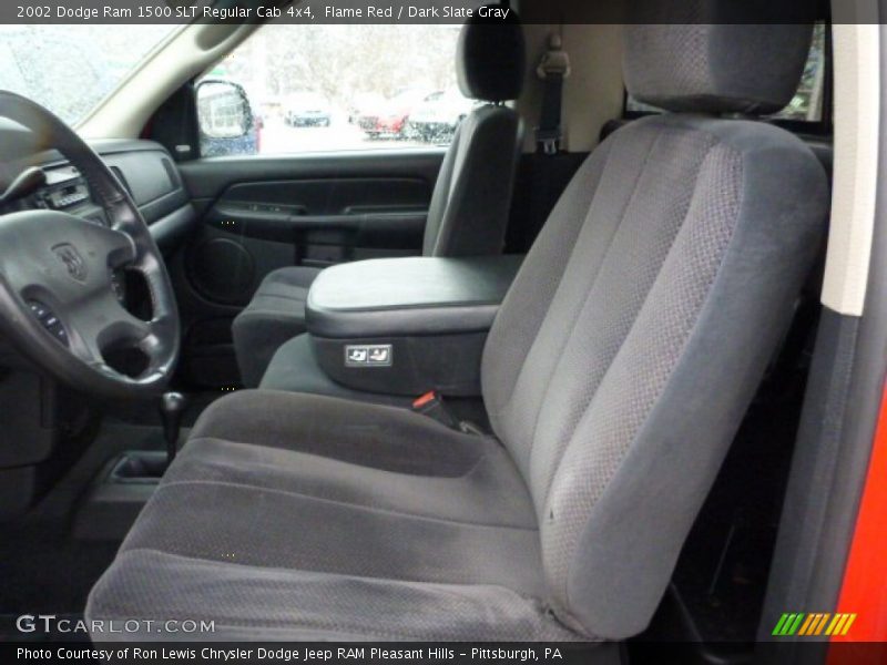 Flame Red / Dark Slate Gray 2002 Dodge Ram 1500 SLT Regular Cab 4x4