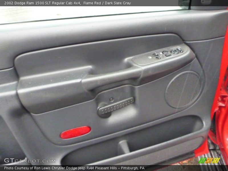 Flame Red / Dark Slate Gray 2002 Dodge Ram 1500 SLT Regular Cab 4x4