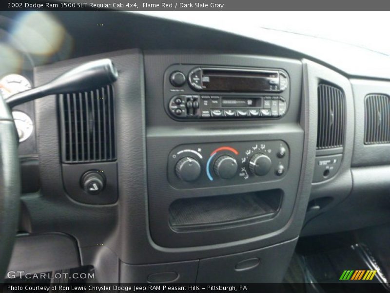 Flame Red / Dark Slate Gray 2002 Dodge Ram 1500 SLT Regular Cab 4x4