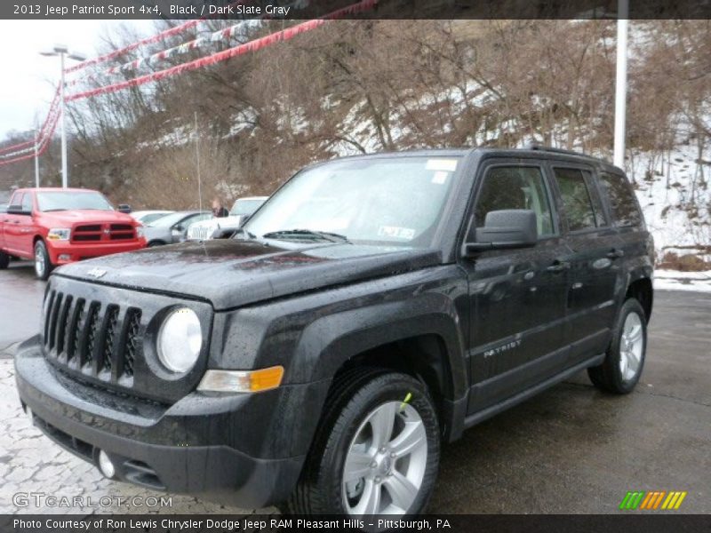 Black / Dark Slate Gray 2013 Jeep Patriot Sport 4x4