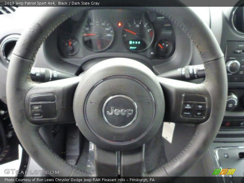 Black / Dark Slate Gray 2013 Jeep Patriot Sport 4x4