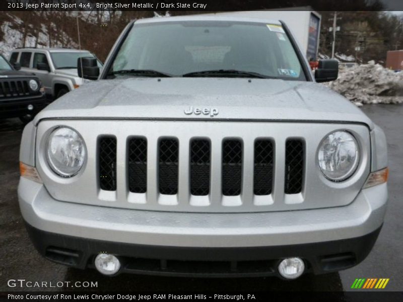 Bright Silver Metallic / Dark Slate Gray 2013 Jeep Patriot Sport 4x4