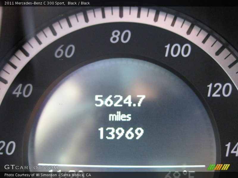 Black / Black 2011 Mercedes-Benz C 300 Sport