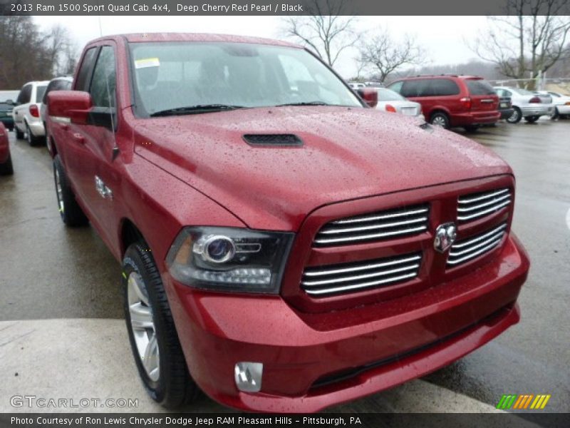 Front 3/4 View of 2013 1500 Sport Quad Cab 4x4