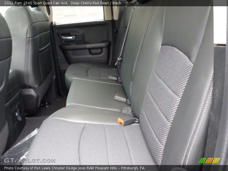 Rear Seat of 2013 1500 Sport Quad Cab 4x4