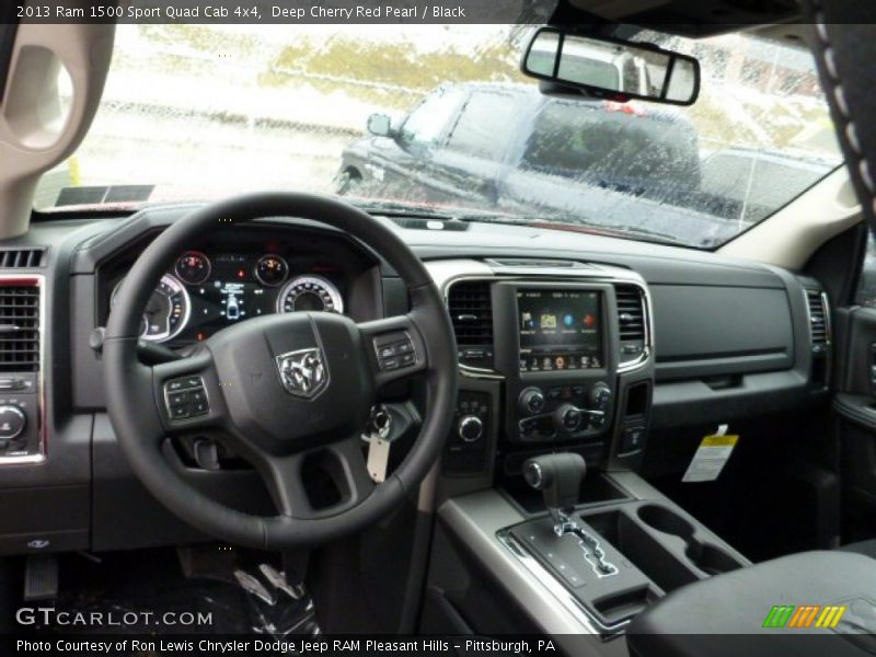 Dashboard of 2013 1500 Sport Quad Cab 4x4