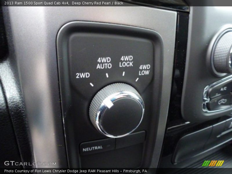 Controls of 2013 1500 Sport Quad Cab 4x4