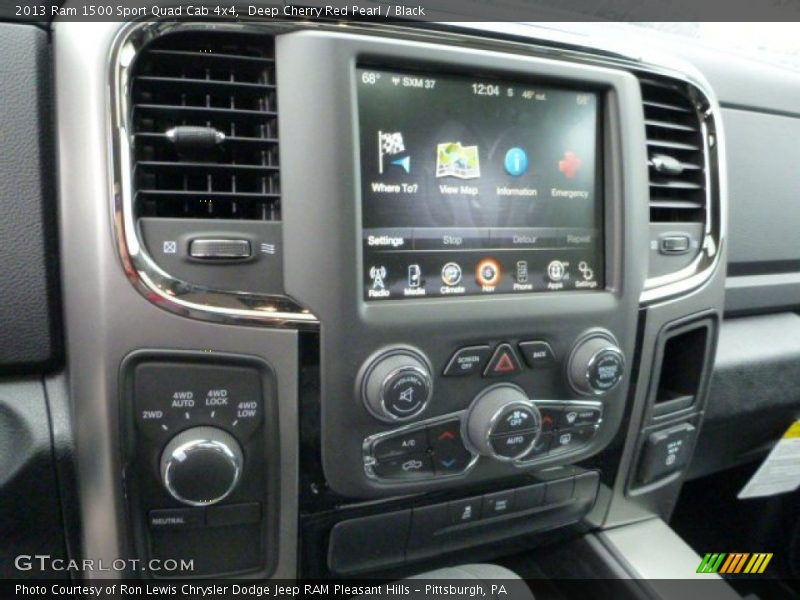 Deep Cherry Red Pearl / Black 2013 Ram 1500 Sport Quad Cab 4x4