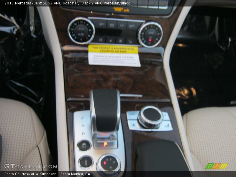 Black / AMG Porcelain/Black 2013 Mercedes-Benz SL 63 AMG Roadster