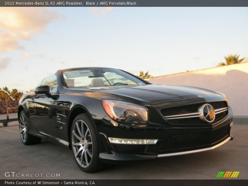 Front 3/4 View of 2013 SL 63 AMG Roadster