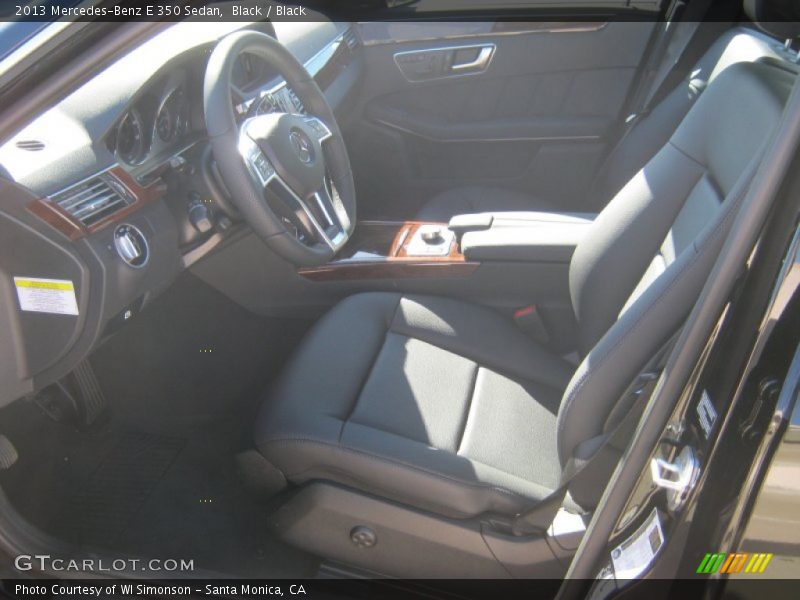 Black / Black 2013 Mercedes-Benz E 350 Sedan