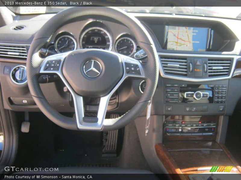 Black / Black 2013 Mercedes-Benz E 350 Sedan