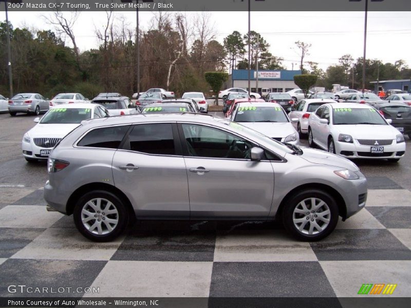 True Silver Metallic / Black 2007 Mazda CX-7 Touring