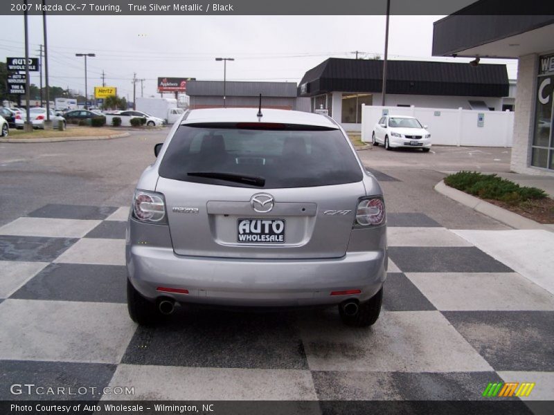True Silver Metallic / Black 2007 Mazda CX-7 Touring